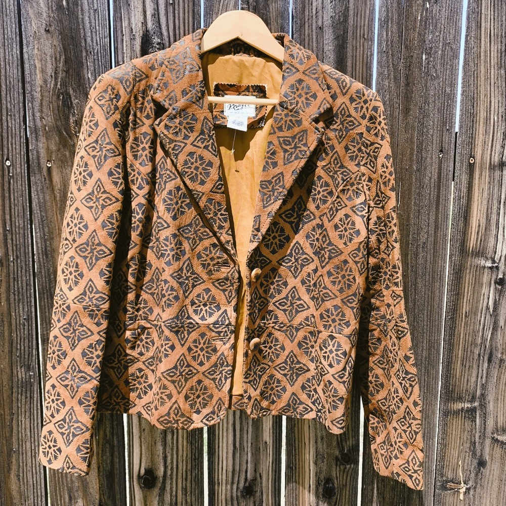 🤠VINTAGE LEATHER JACKET🤠